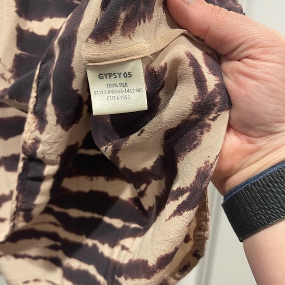 Silk Racerback tie dye tank - Picture 5 of 7